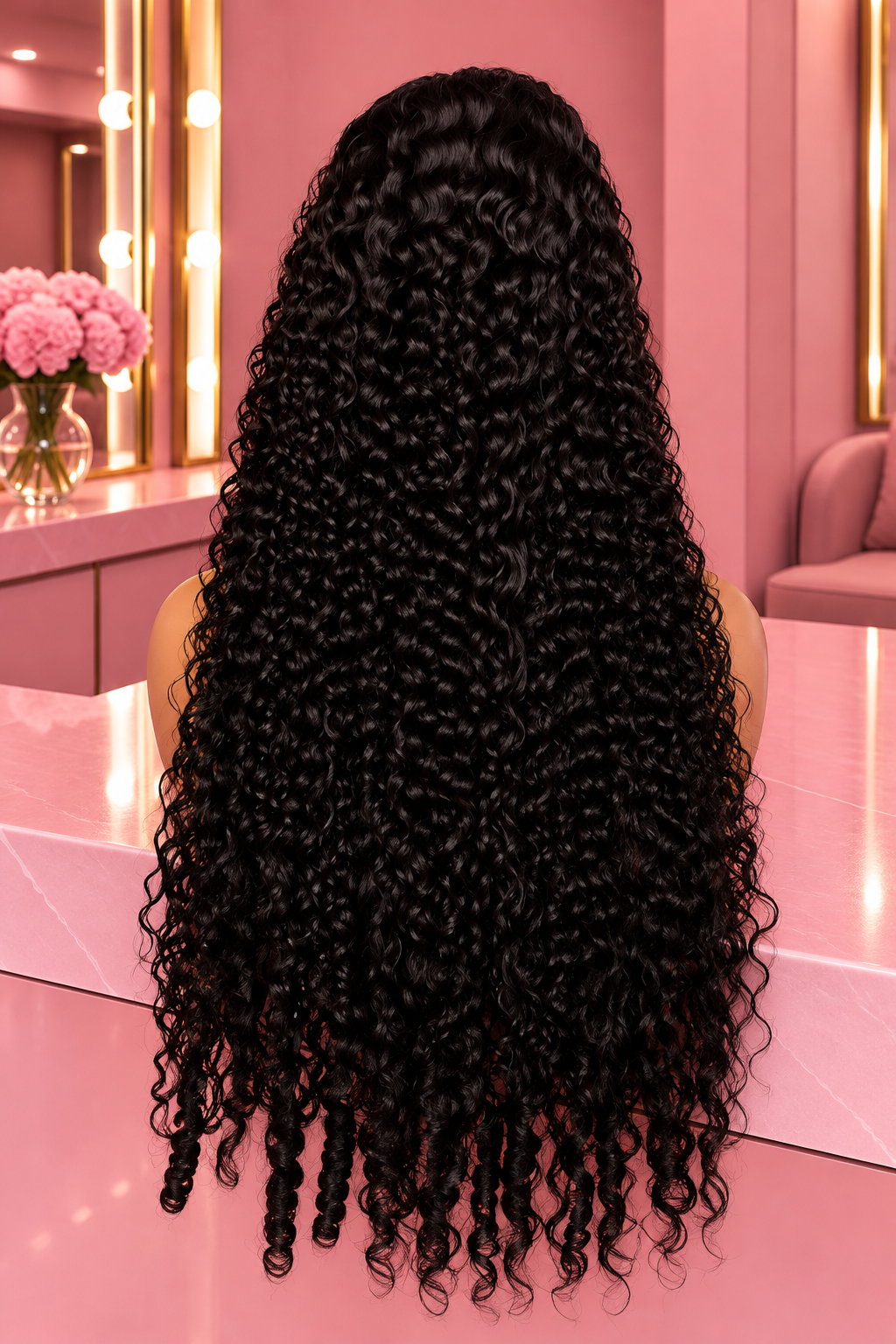 Luxe Edit Natural Black HD 5×5 Closure Wig