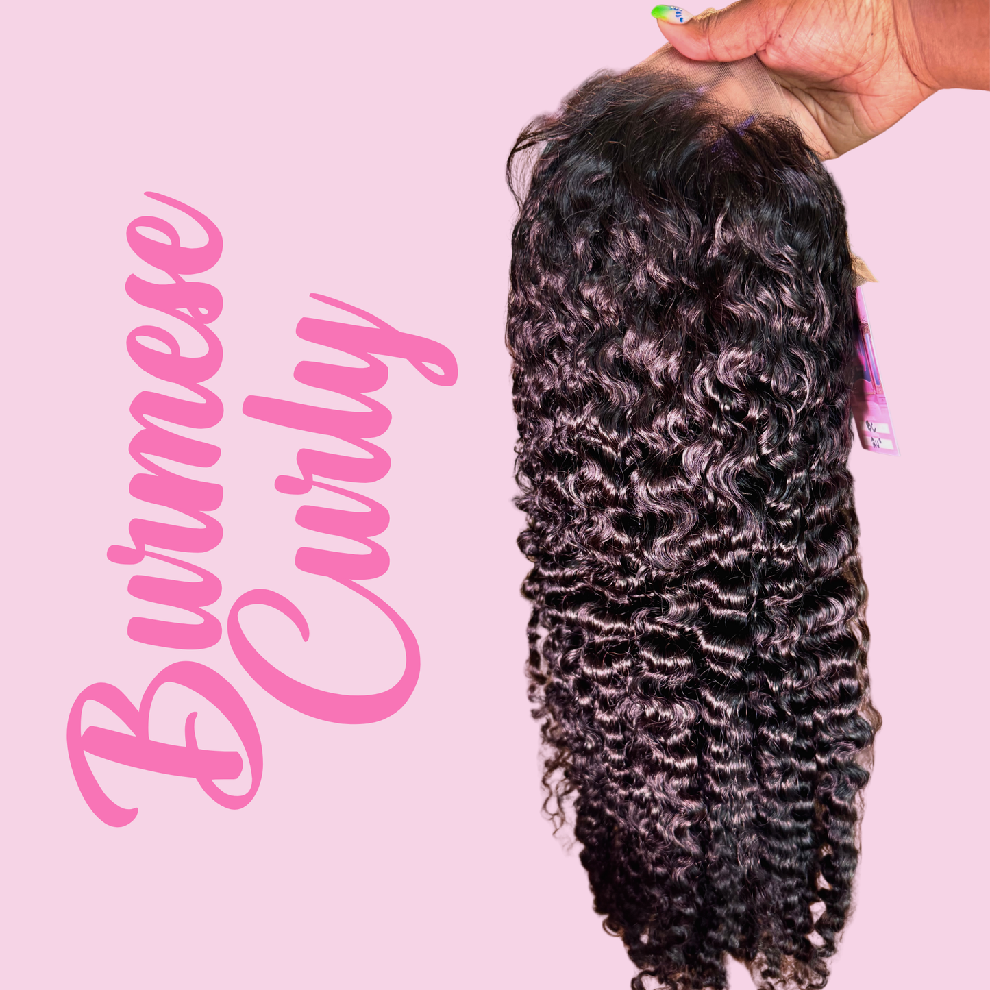 13x4 Frontal Transparent Lace Wig – 180% Density (On Hand)