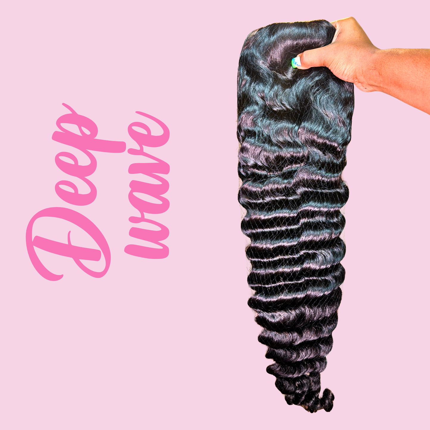13x4 Frontal Transparent Lace Wig – 180% Density (On Hand)